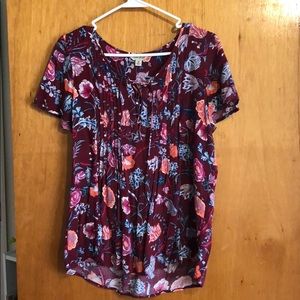 Lucky Brand Floral Top